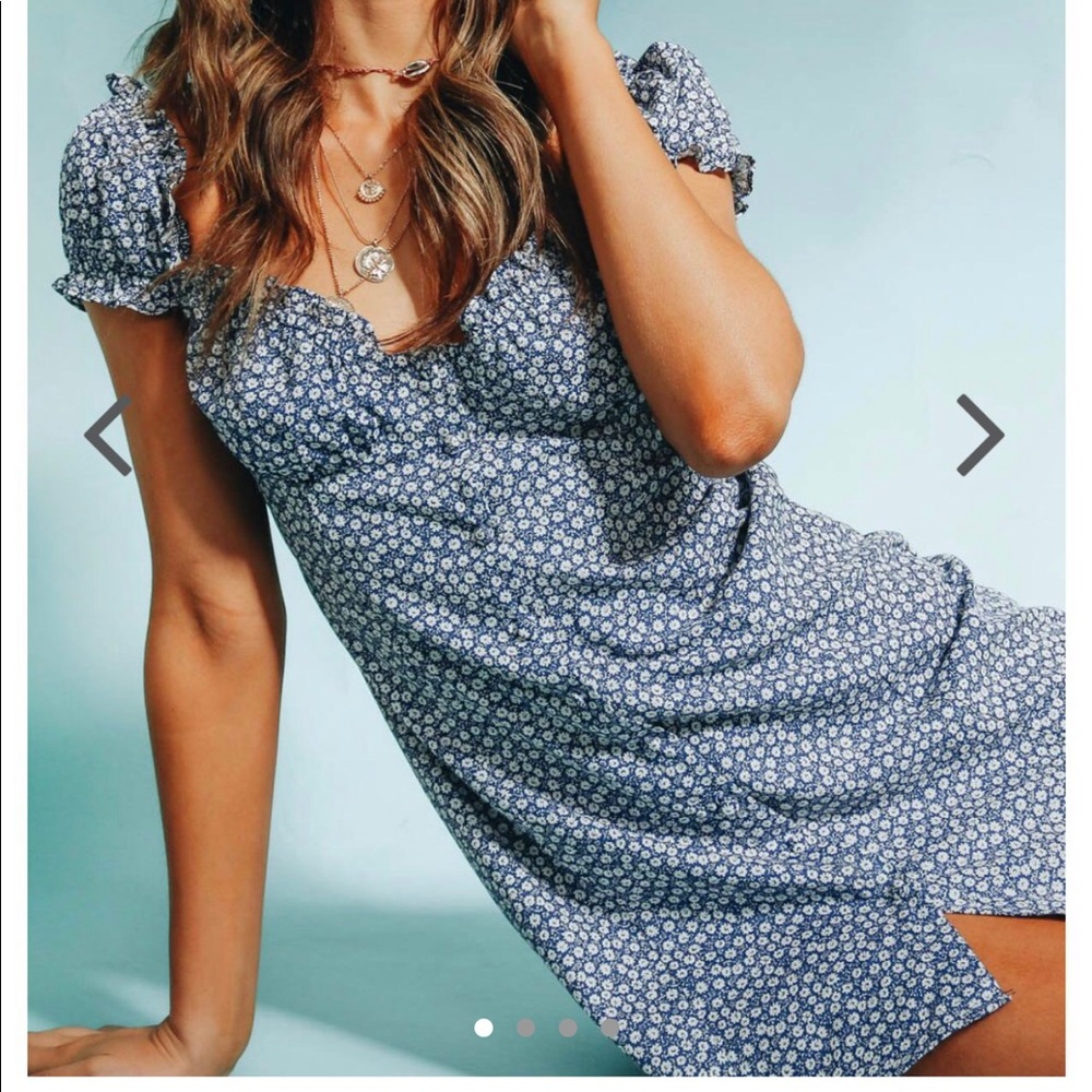 Verge girl floral dress